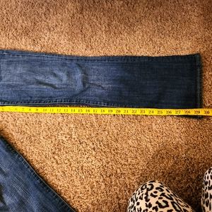 KUT women's boot cut jeans.